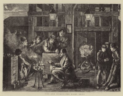 坑和Pitmen，夜班 作者 马修·怀特·里德利